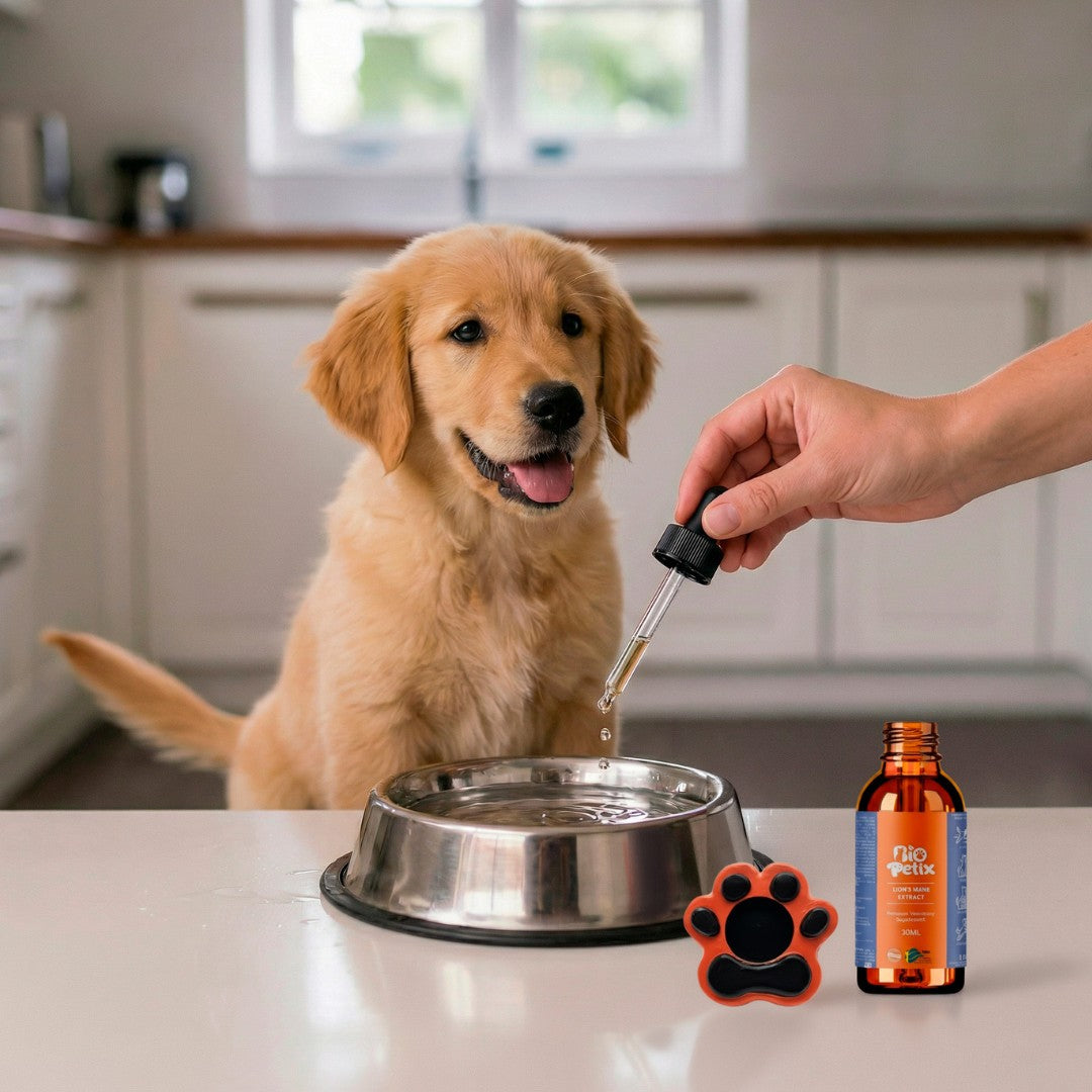 Biopetix Vital Pet 30ml - Extrato de Juba de Leão + MCT