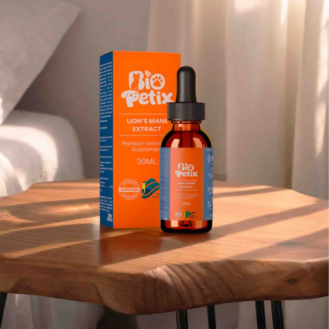 Biopetix Vital Pet 30ml - Extrato de Juba de Leão + MCT